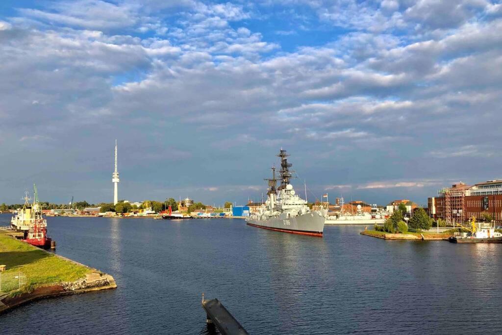 Wilhelms Havenkoje - Gemuetliches Innenstadtappartment วิลเฮล์มฮาเฟน ภายนอก รูปภาพ