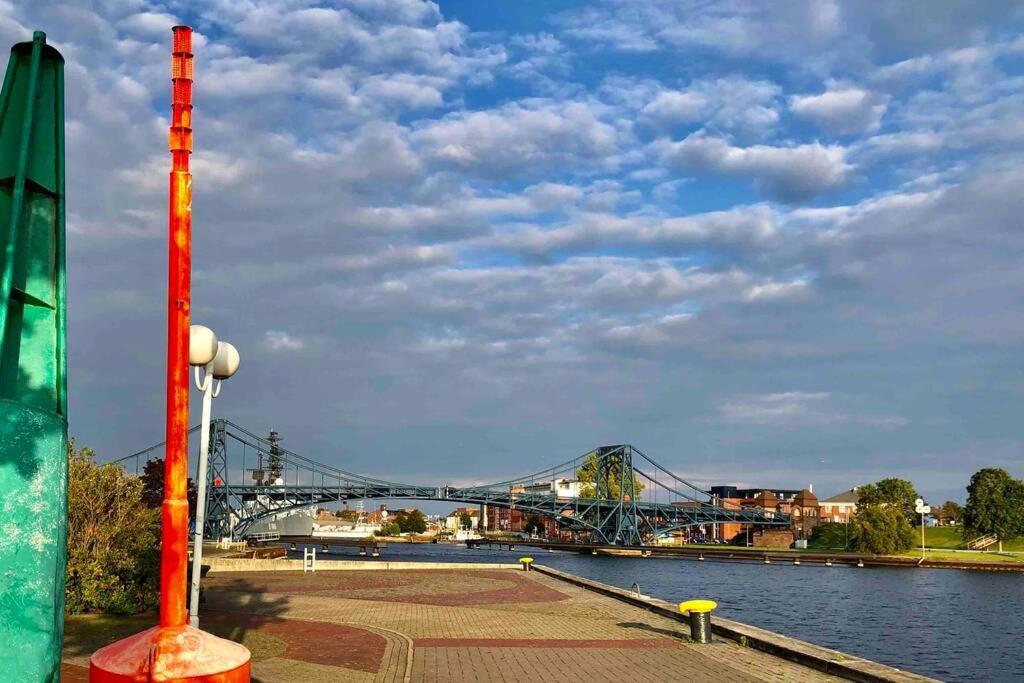 Wilhelms Havenkoje - Gemuetliches Innenstadtappartment วิลเฮล์มฮาเฟน ภายนอก รูปภาพ