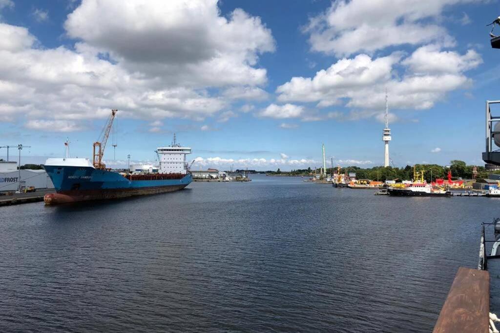 Wilhelms Havenkoje - Gemuetliches Innenstadtappartment วิลเฮล์มฮาเฟน ภายนอก รูปภาพ